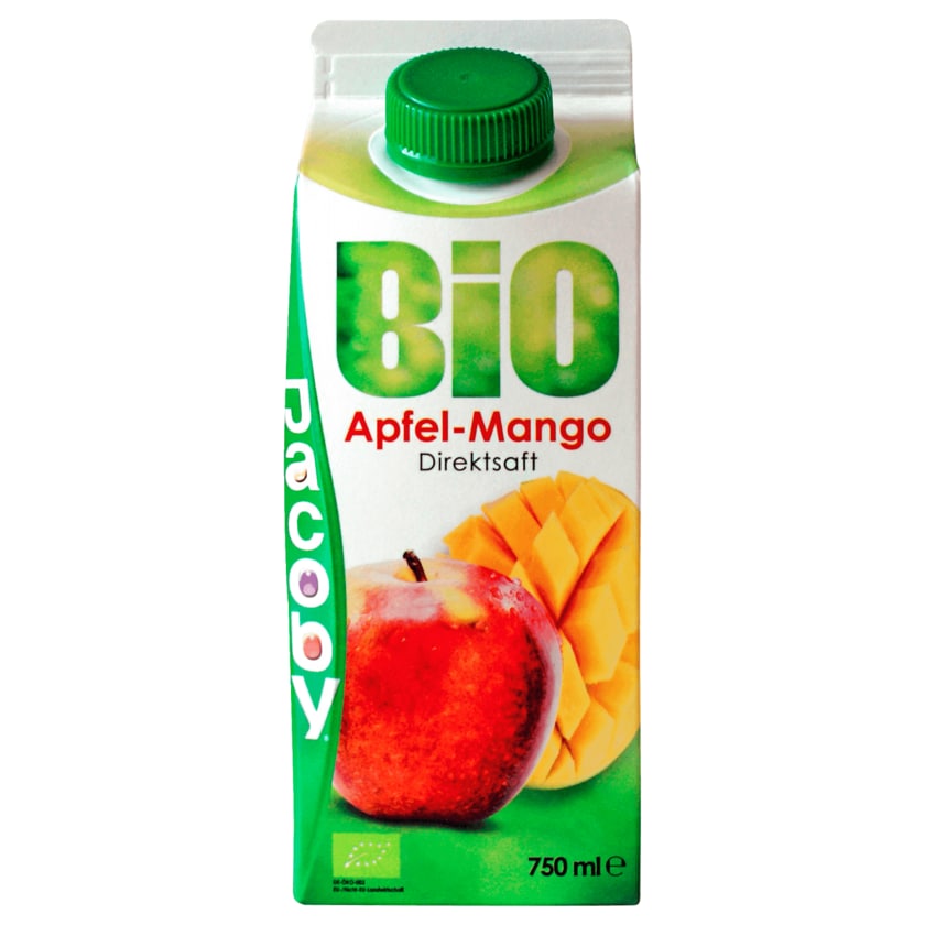 Jacoby Bio Apfel-Mango Saft 0,75l